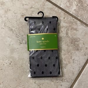 Kate Spade Polka Dot Black Tights Size S/M